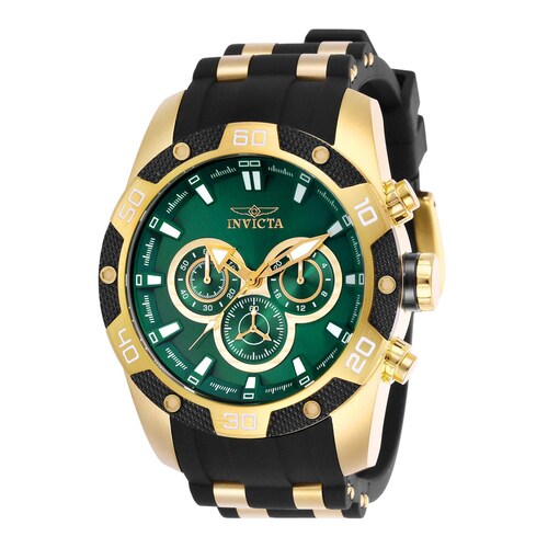 Reloj Invicta 25837 Dorado negro para Hombres