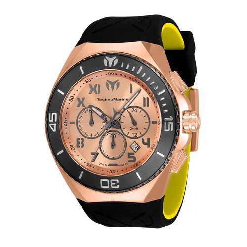 Reloj Technomarine TM-220011 Amarillo negro para Hombres