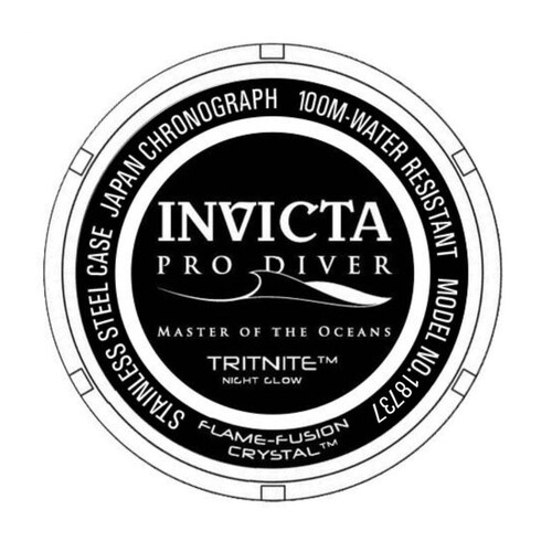Reloj Invicta 18737 Negro para Hombres