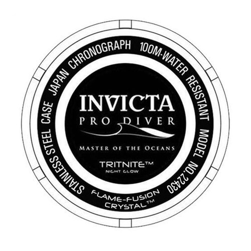 Reloj INVICTA 22430 Oro negro para Hombre