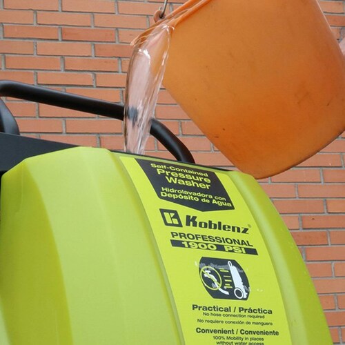 Hidrolavadora 1900 Psi 4 5 Lt Min Tanque 30 Koblenz Hlt 370V