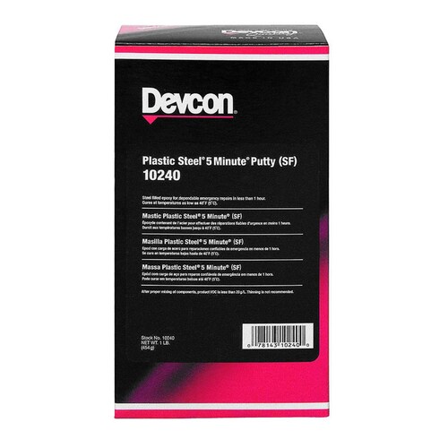 Plastiacero Pasta Bote 454Gr 16Oz Rapido Sf  Devcon 10240