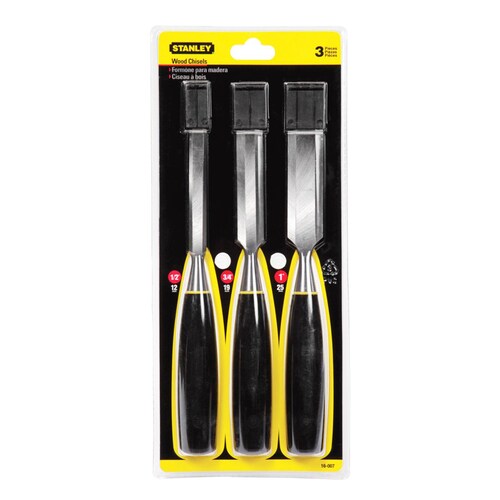 Juego Formones 1 2 3 4 1 Mango Polipropilen Stanley 16 125La