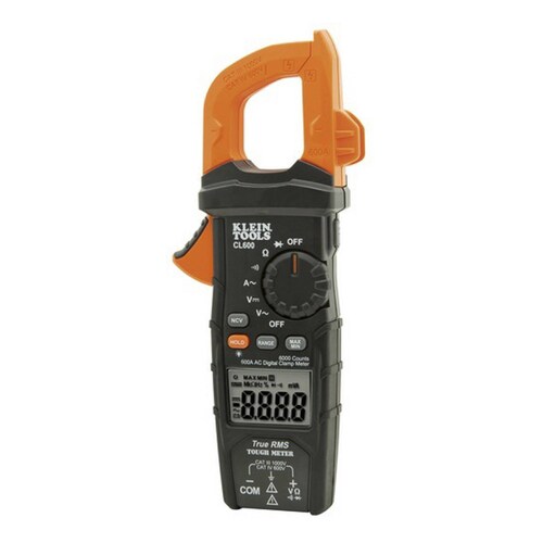 Multimetro Digital Gancho Voltaje Cd 600V Ca 600 Klein Cl600