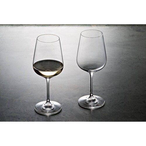 Juego De 6 Copas de Vidrio Para Vino Blanco