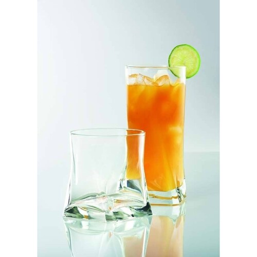 Gotico Juego De 6 Vasos De Vidrio De 420 Ml