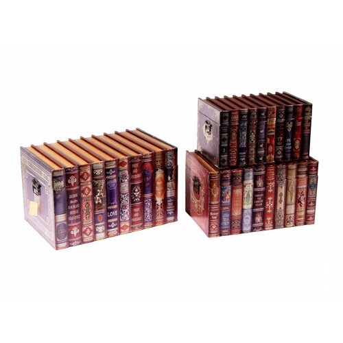 Set 3 BaÃºl Cofre Vintage Libros  Love and Lemons