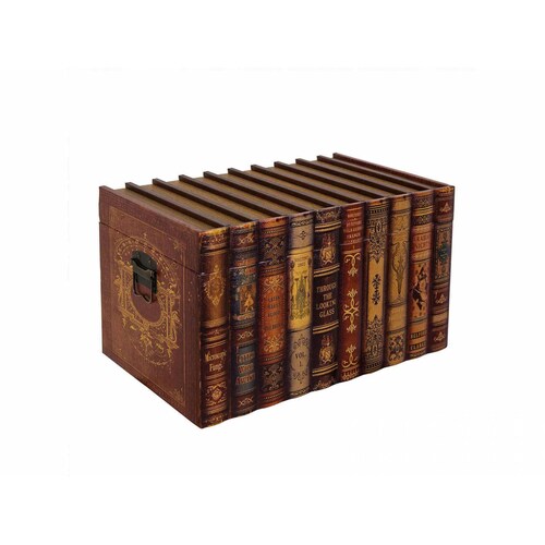 Set 3 BaÃºl Cofre Vintage Libros  Love and Lemons