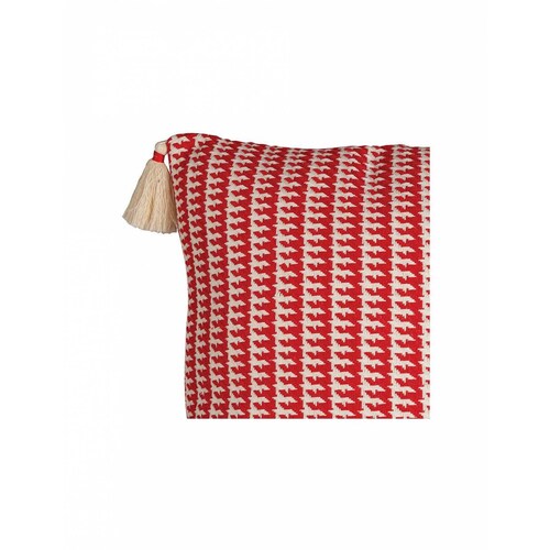 Cojín Boho Navani DCO-4561RD Rojo 