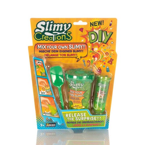 Slime Slimy Creations Release the Surprise Green Formula Suiza