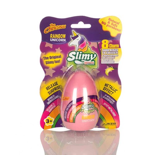 Slime Slimy the Original  Rainbow Unicorn  Pink  Formula Suiza