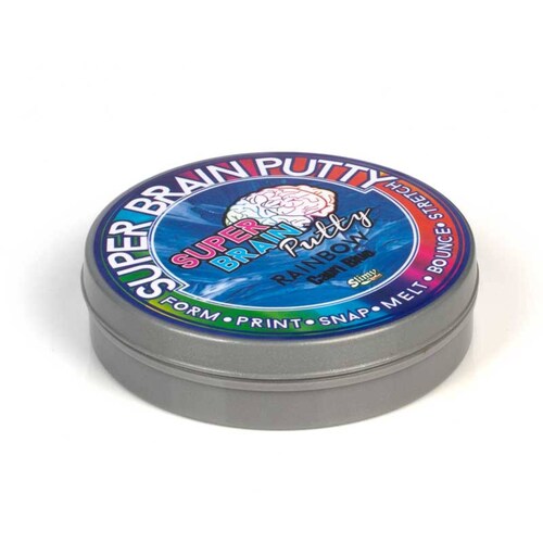 Slime Super Brain Putty Rainbow Amethyst Purple Formula Suiza