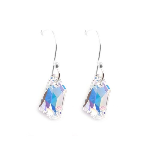 Aretes Tornasol de Plata .925 Joyería Zvezda
