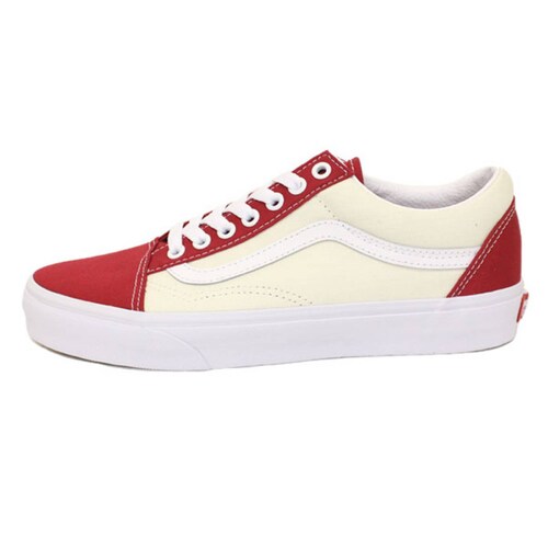 Tenis Vans Unisex Old Skool Rojo VN0A3WKT4FX.