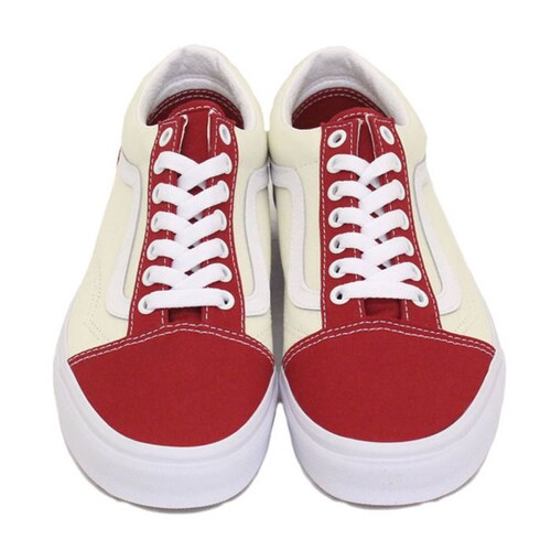 Tenis Vans Unisex Old Skool Rojo VN0A3WKT4FX.
