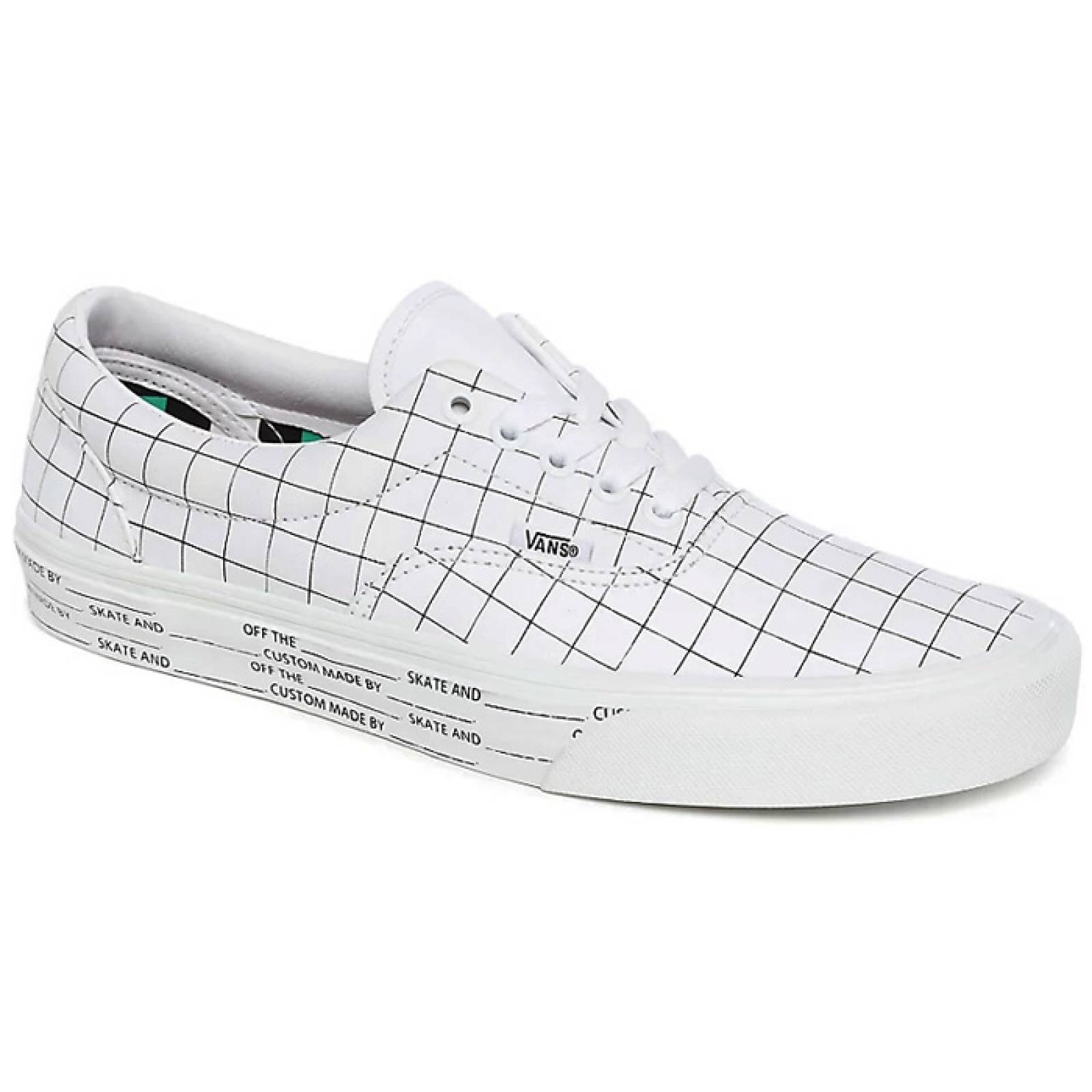 Tenis vans color discount blanco