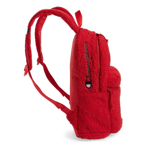 Mochila Champion Unisex Peluche Ajustable Rojo 25180608117RED