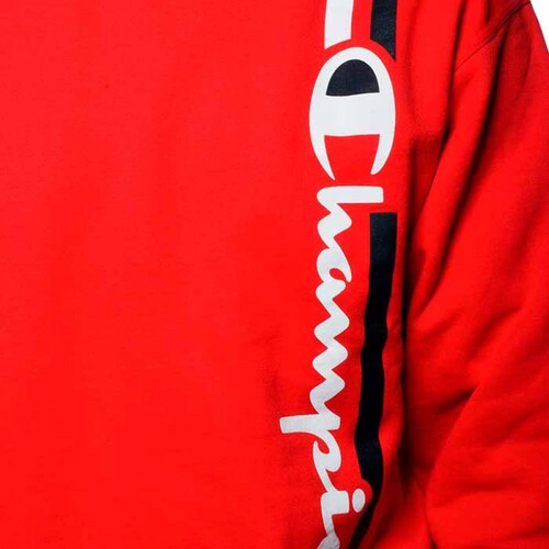 Sudadera Champion Hombre Gráfica Powerblend Rojo GF88HY079732WCRED