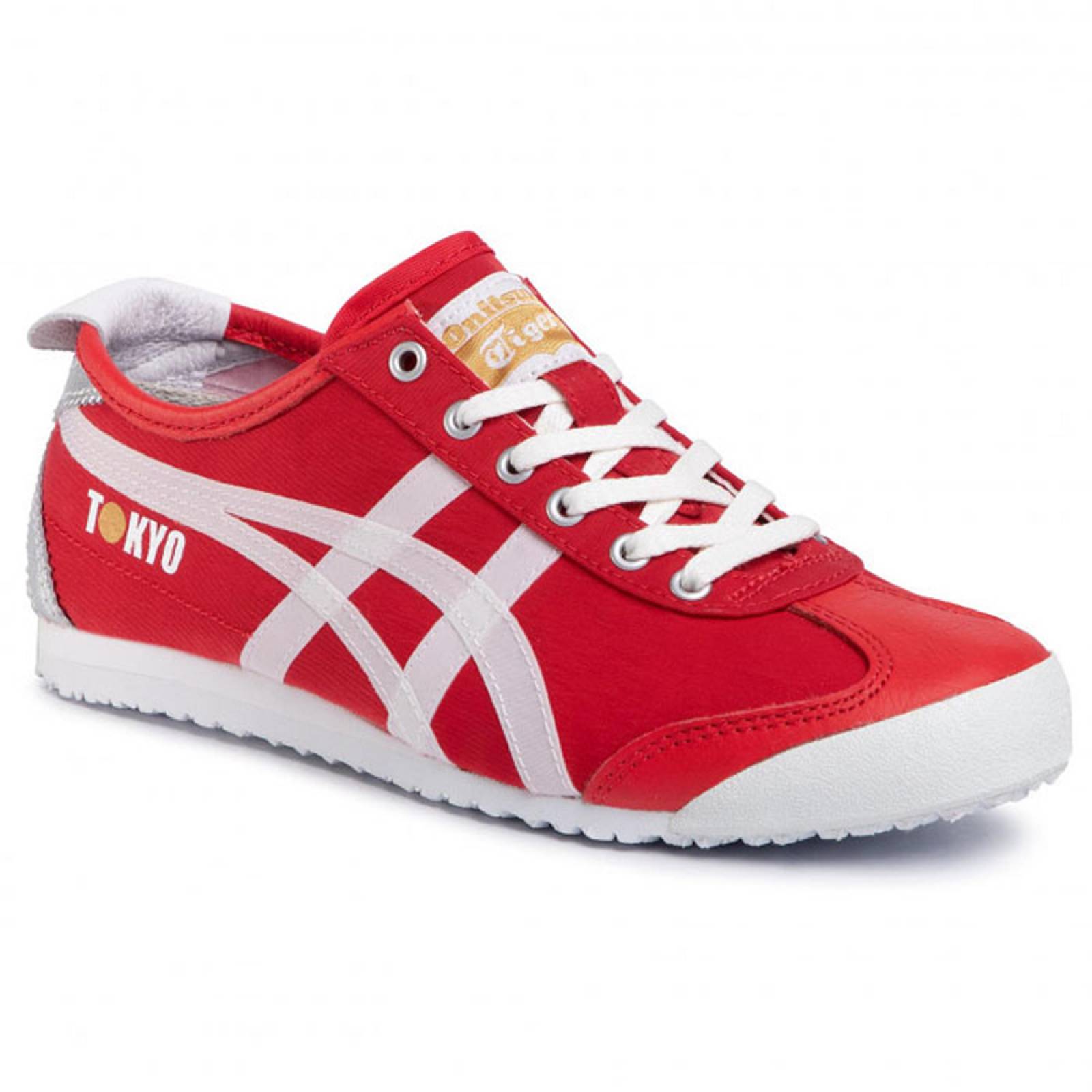 Tenis Onitsuka Tiger Mujer Mexico 66 Rojo 1183A730600