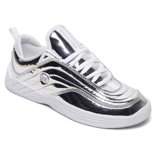 Tenis Dc Shoes Hombre Plata Williams Slim ADYS100539SIL.