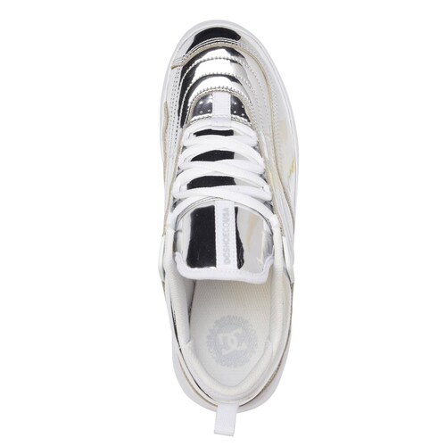 Tenis Dc Shoes Hombre Plata Williams Slim ADYS100539SIL.