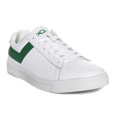 Tenis Pony Hombre Blanco Top Star Hunter Green 7558