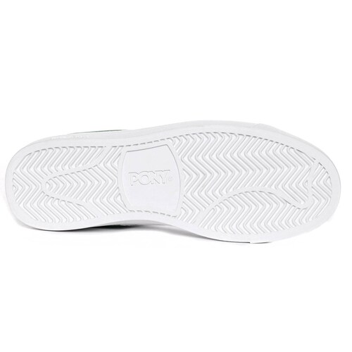 Tenis Pony Hombre Blanco Top Star Hunter Green 7558