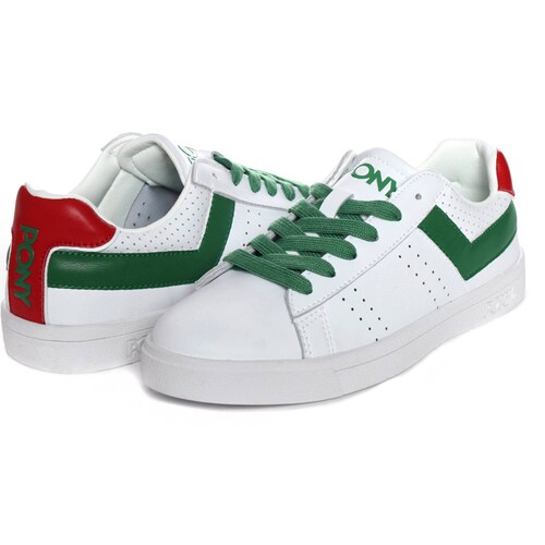 Tenis Pony Hombre Blanco Italian Top Star Salad 5318.