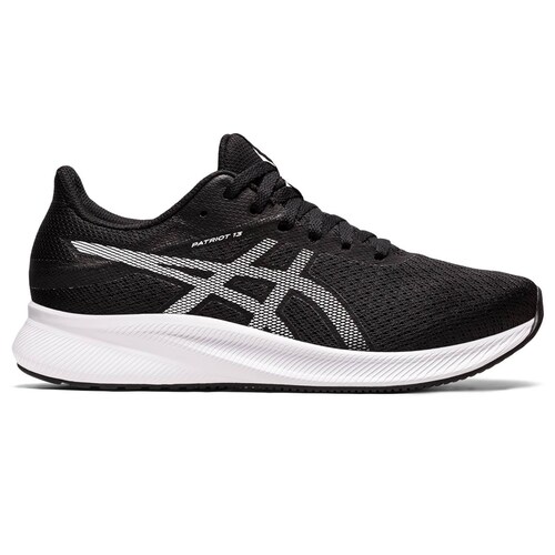 TENIS ASICS MUJER NEGRO PATRIOT 13 STANDARD 1012B312.001.