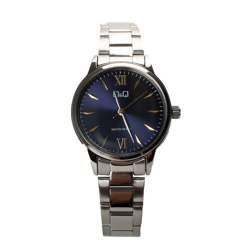 RELOJ Q&Q HOMBRE PLATEADO Q11A002PY
