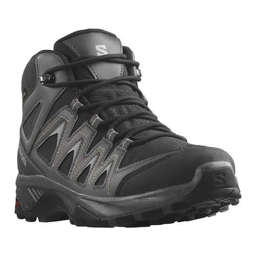 TENIS SALOMON MUJER NEGRO X BRAZE MID GTX L47181200