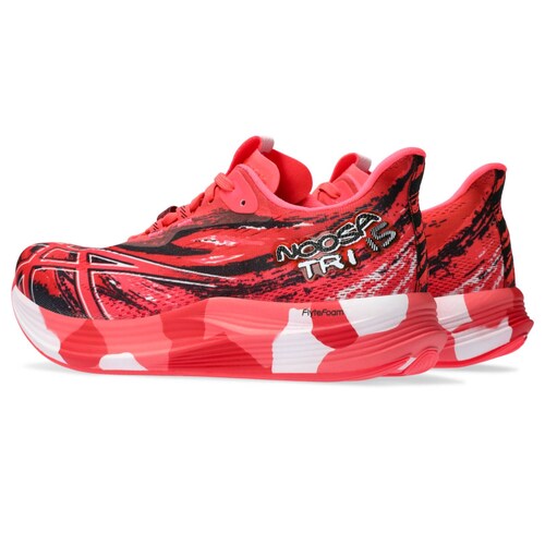 TENIS ASICS MUJER ROJO ASICS NOOSA TRI 1012B429.600 + CALCETAS DE REGALO.