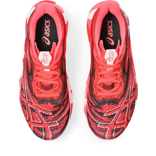 TENIS ASICS MUJER ROJO ASICS NOOSA TRI 1012B429.600 + CALCETAS DE REGALO.