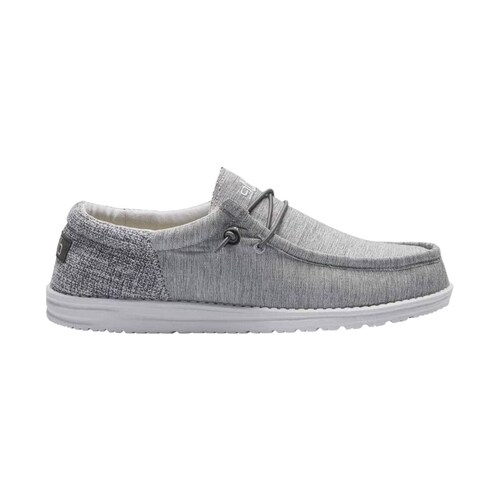 TENIS HEY DUDE HOMBRE GRIS CLARO JASPEADO HEY DUDE WALLY 110413227.