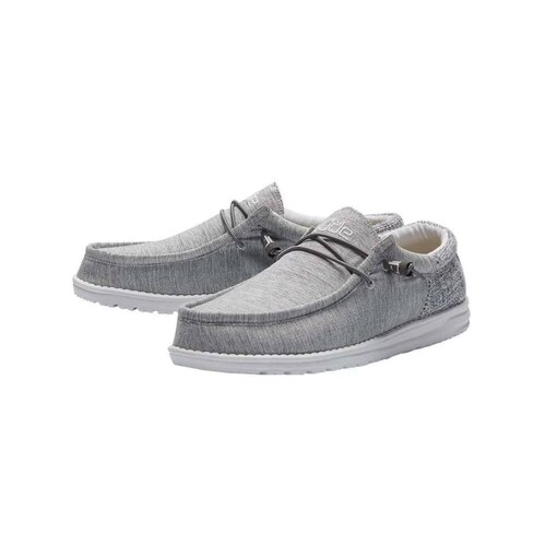 TENIS HEY DUDE HOMBRE GRIS CLARO JASPEADO HEY DUDE WALLY 110413227.