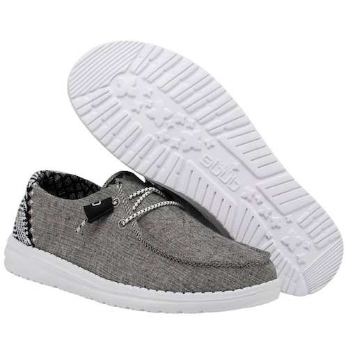 TENIS HEY DUDE MUJER GRIS JASPEADO HEY DUDE WENDY 121414203
