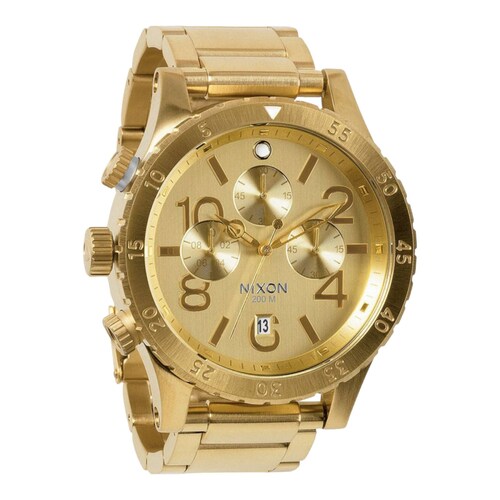 RELOJ NIXON UNISEX DORADO NIXON CHR SS ACERO INOXIDABLE A486-502