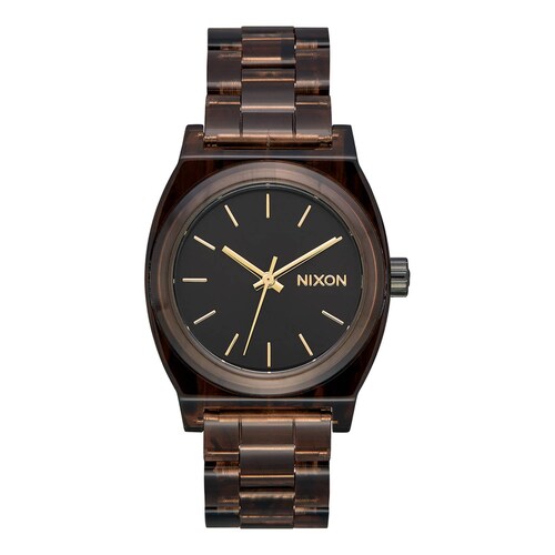 RELOJ NIXON UNISEX NEGRO NIXON T. TELLER ACERO INOXIDABLE A1214-400