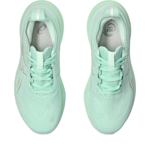 TENIS ASICS MUJER VERDE ASICS GEL-NIMBUS 26 1012B601300.