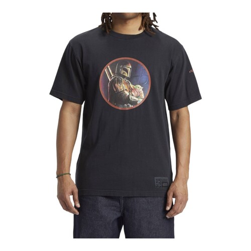 PLAYERA DC SHOES HOMBRE NEGRO DC SHOES MANDALORIAN ADYZT05316KYBW.