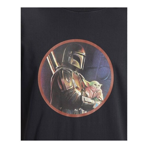 PLAYERA DC SHOES HOMBRE NEGRO DC SHOES MANDALORIAN ADYZT05316KYBW.