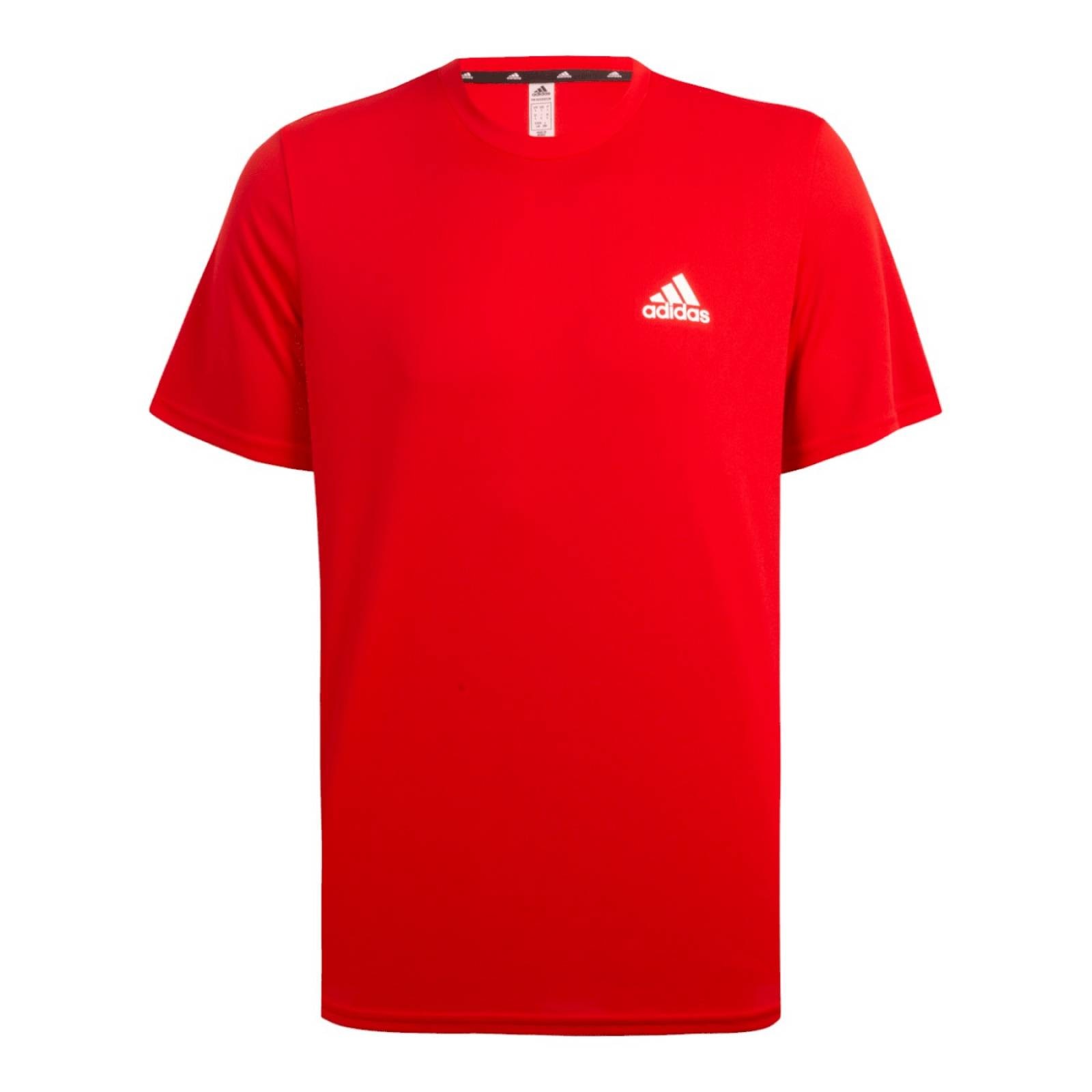 Playera roja adidas online