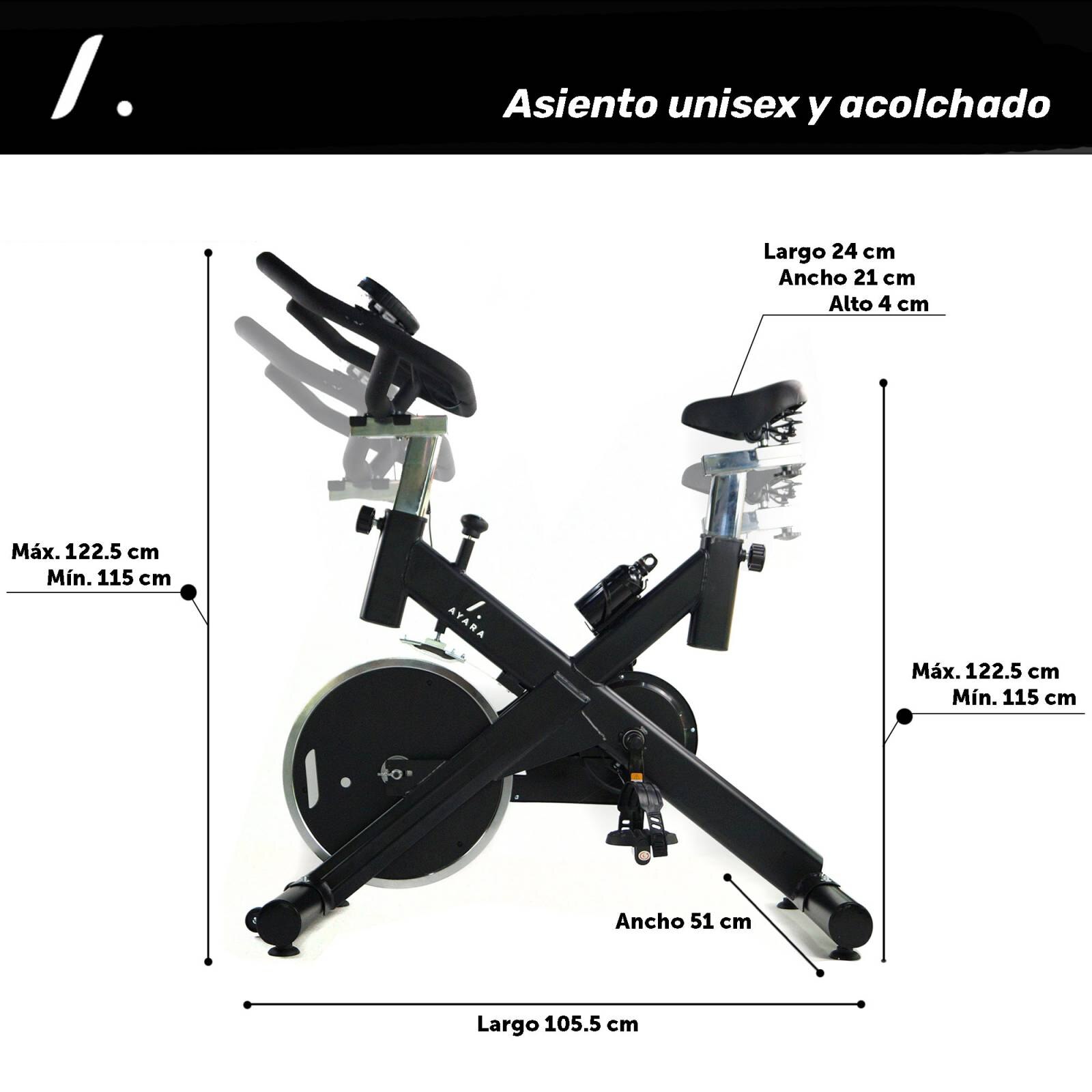 Bicicleta spinning outlet atom fitness