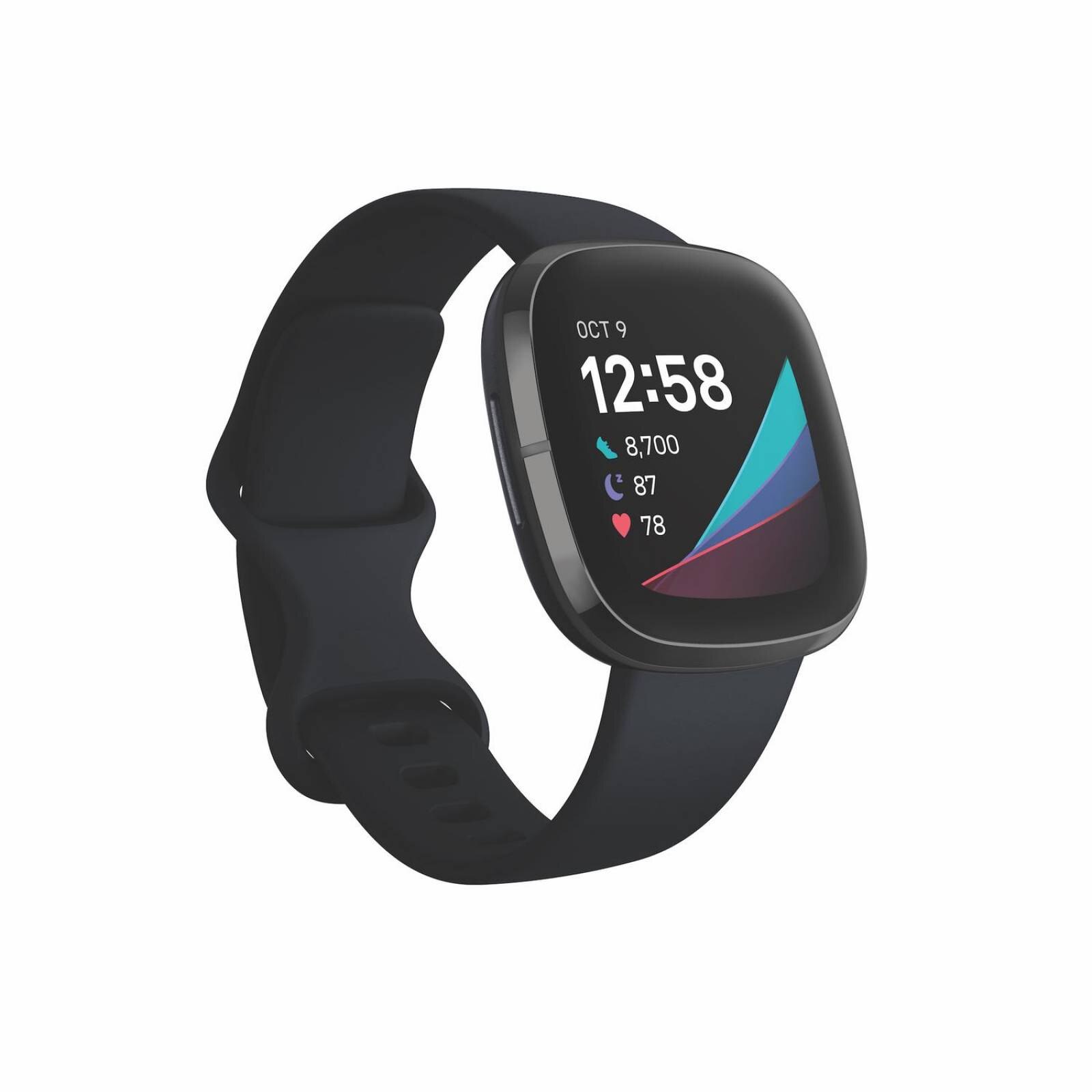 Smartwatch Fitbit Sense Negro Carbon Negro Grafito