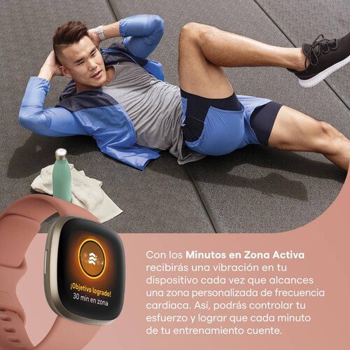 Fitbit Versa 3 - Reloj inteligente de salud y fitness