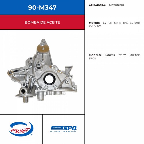 Bomba De Aceite SPQ 90-M347