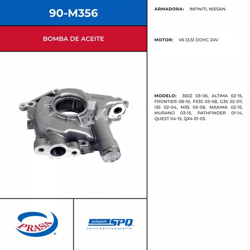 Bomba De Aceite SPQ 90-M356