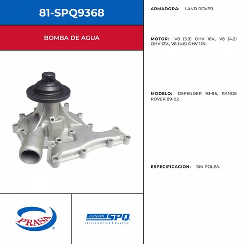 Bomba De Agua SPQ 81-SPQ9368