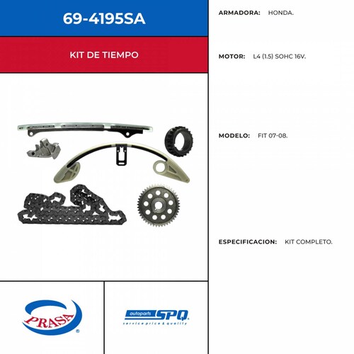 Kit De Distribucion SPQ 69-4195SA