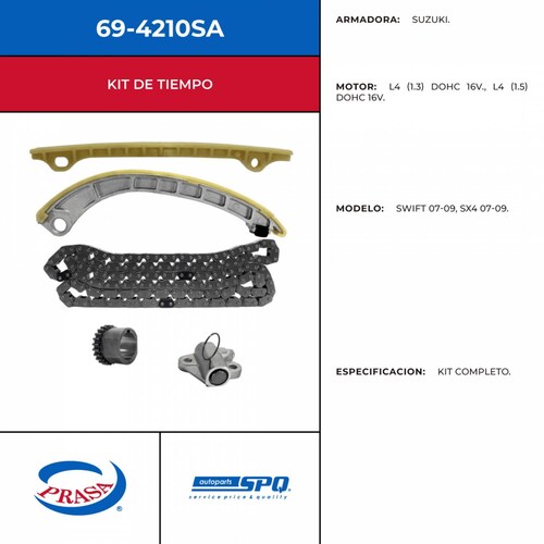Kit De Distribucion SPQ 69-4210SA